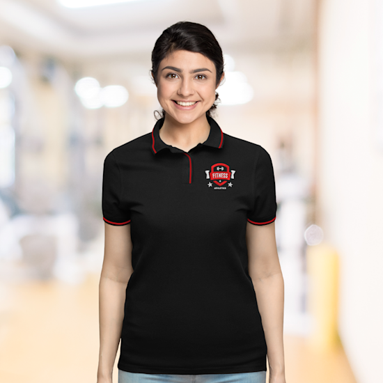 Custom Polo T shirts Print Branded Polo Shirts with Logo VistaPrint